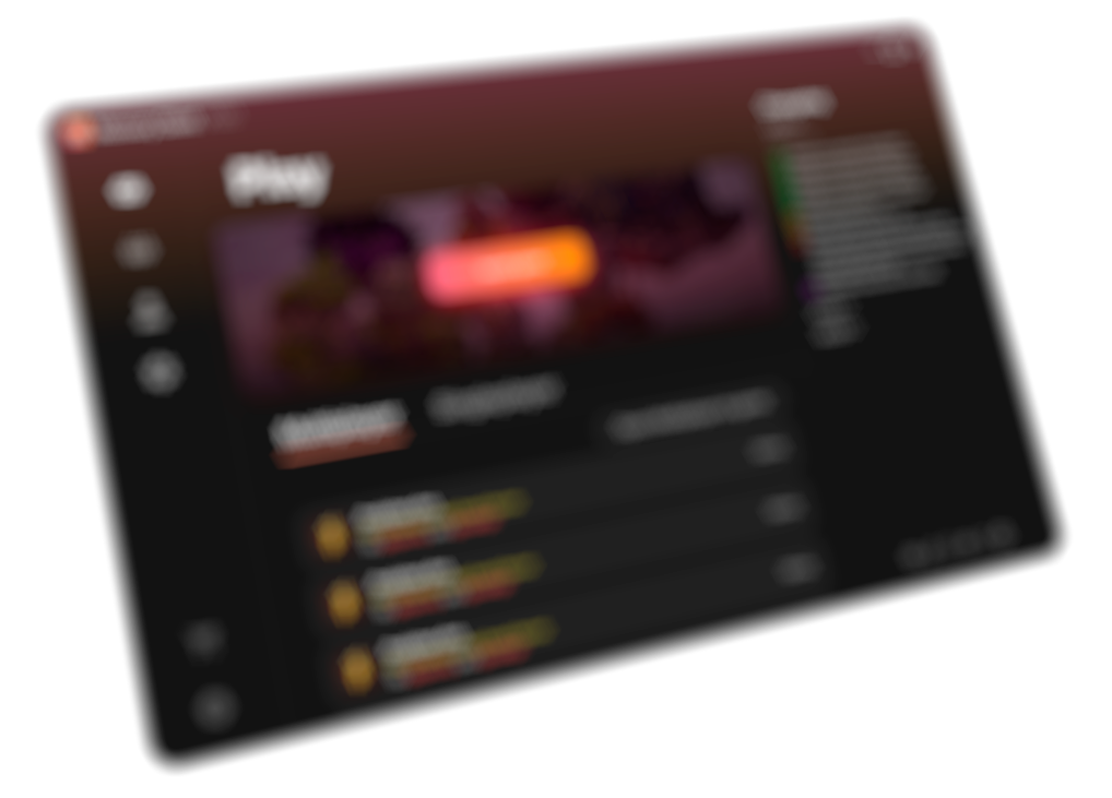 Blur launcher background preview